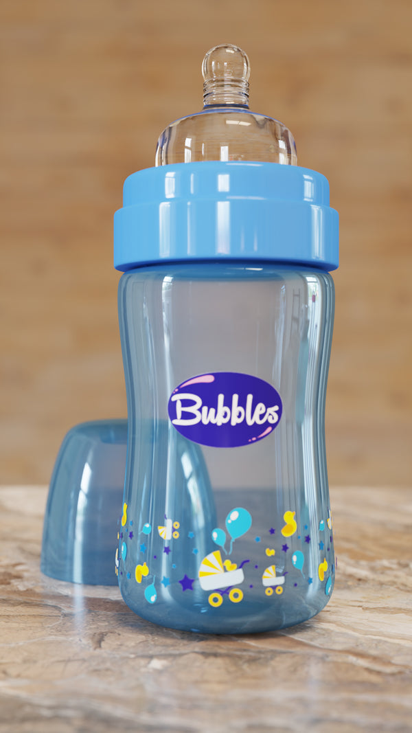 ببرونة Bubbles تصميم كلاسيك رائع - 180 مل - ألوان متعددة